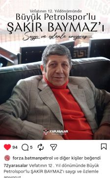 Yarasalar' Şakir Baymazı Unutmadı