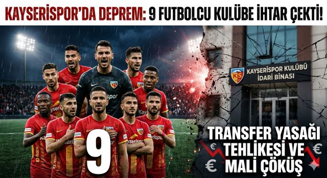Kayserispor’da Deprem
