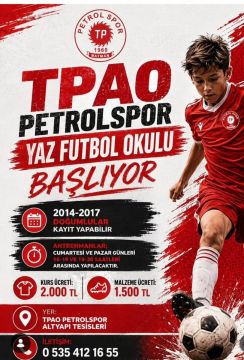 TPAO Petrolspor Duyurdu