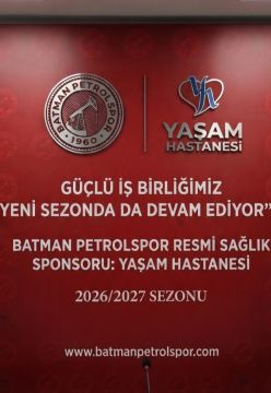 2026/2027 Sezonunda da Sağlık Sponsoru!