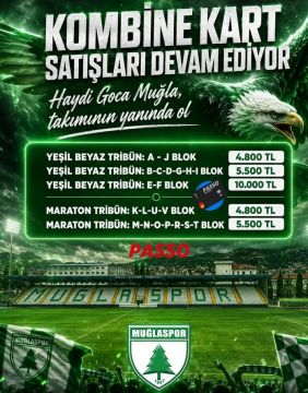 Muğlaspor’da Kombine Heyecanı