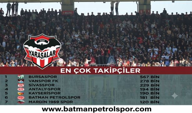 Taraftar Gücü ve Sosyal Medya İstatistikleri: