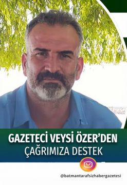 Gazeteci Veysi Özer
