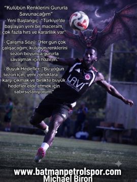 Biron; Kırmızı beyaz forma için gururla savaşacağım