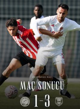 Antrenman Maçında Mağlup