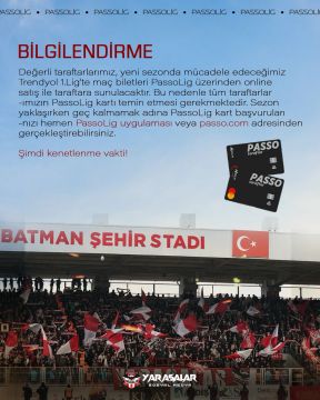Yarasalardan, Passolig Çağrısı