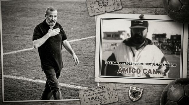 Amigo Can, Batman Petrolspor taraftarının sevilen tribün emektarı