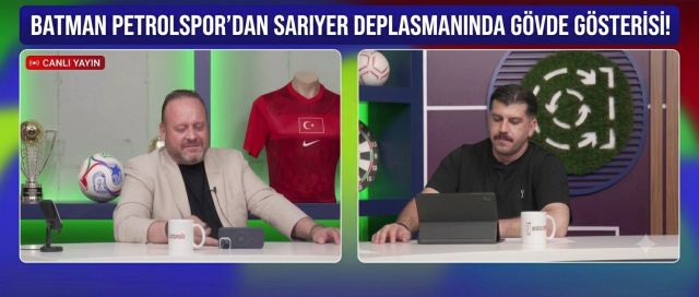 BATMAN PETROLSPOR'DAN SARIYER DEPLASMANINDA GÖVDE GÖSTERİSİ!
