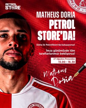 Batman Petrolspor'un Yıldızı Matheus Dória