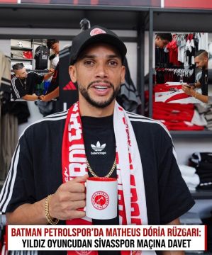 BATMAN PETROLSPOR'DA MATHEUS DÓRİA RÜZGARI