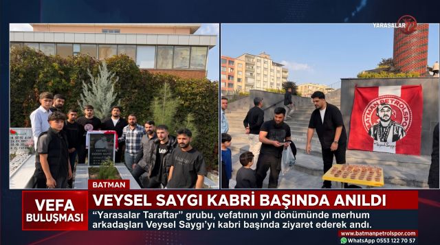 Veysel Saygı Kabri Başında Anıldı 