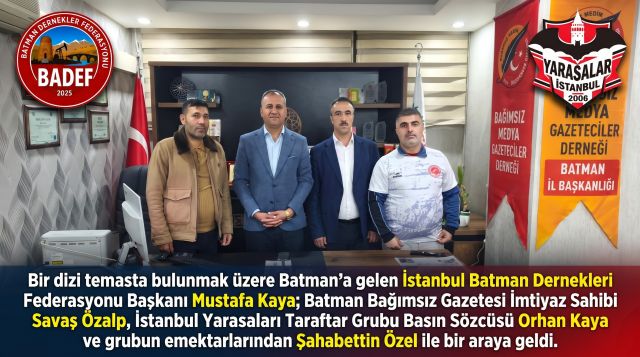 Başkan Mustafa Kaya’dan İstanbul Yarasaları’na Tam Destek: